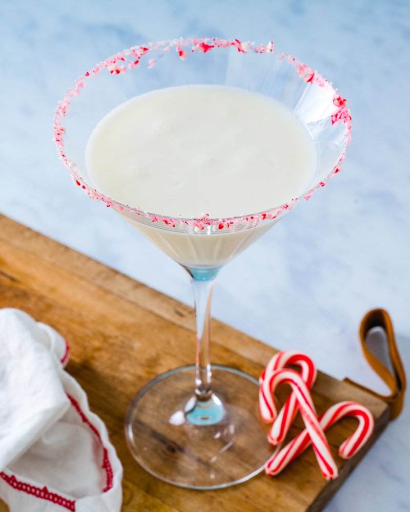 Peppermint martini