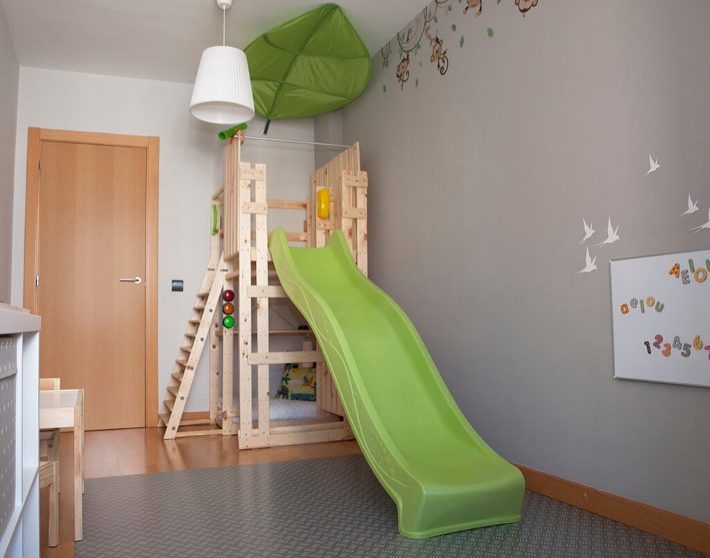 DIY playstructure for kids room