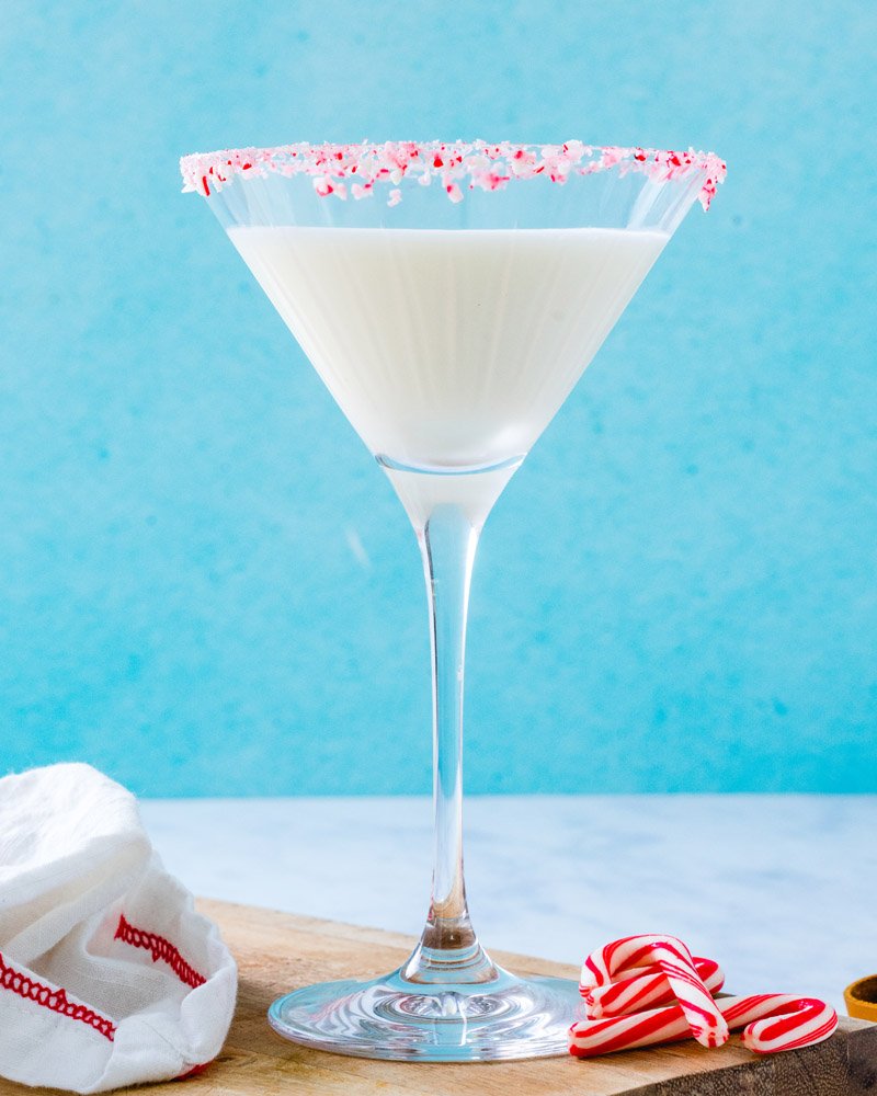 Peppermint martini