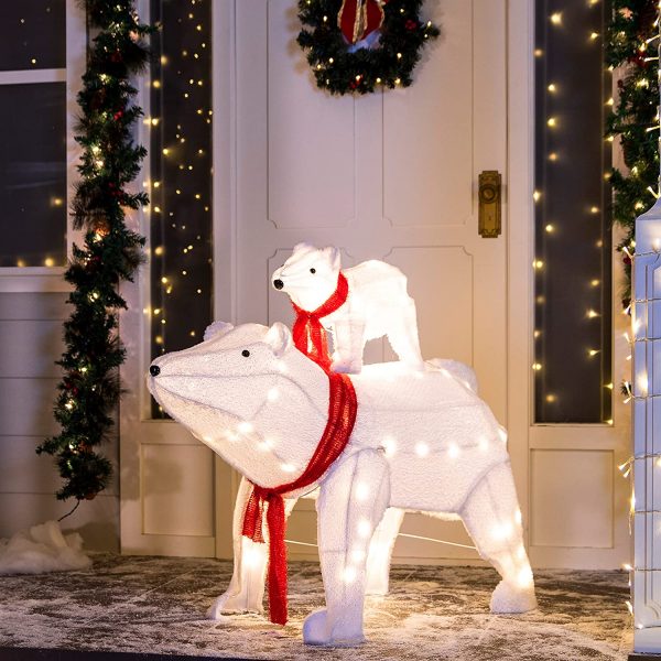 cute-outdoor-polar-bear-christmas-decora