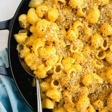 Homemade mac and cheese