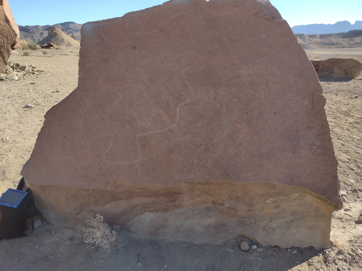 Petroglyphs in Big Bend National Park