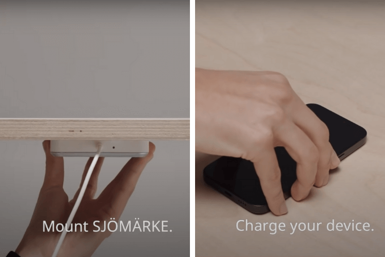 IKEA SJOMARKE wireless charger