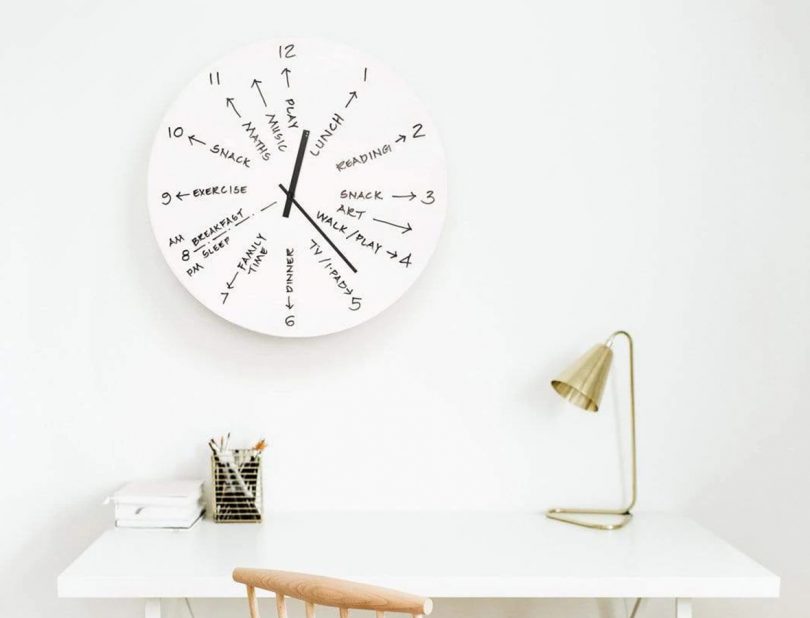 day planner clock