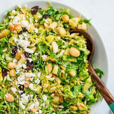 Brussels sprout salad