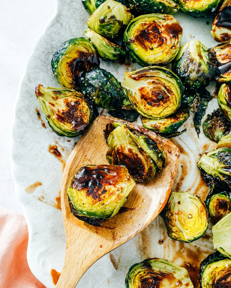 Balsamic brussel sprouts