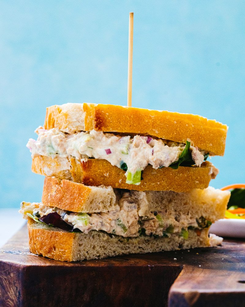 Salmon Salad Sandwich