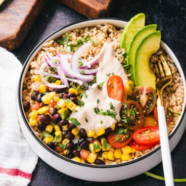 Burrito bowl recipe