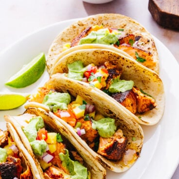 Salmon Tacos