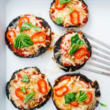 Portobello Mushroom Pizza